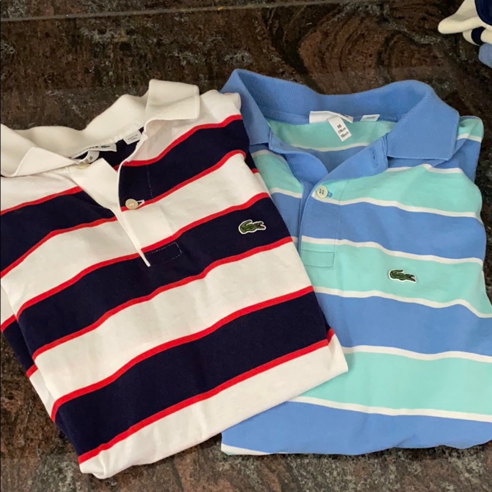 Lacoste boys polos(2)